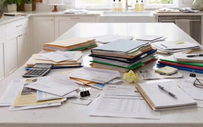 How to Manage Paperwork at Home: Put an End to the Piles