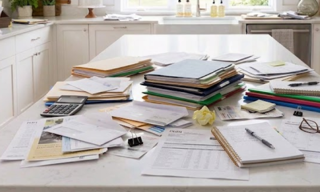 How to Manage Paperwork at Home: Put an End to the Piles