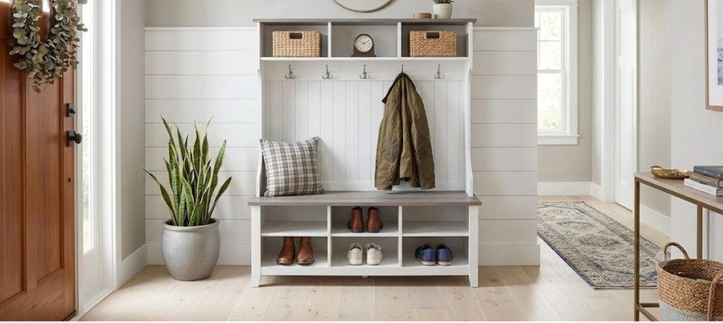 No Mudroom Solution - Hall Tree